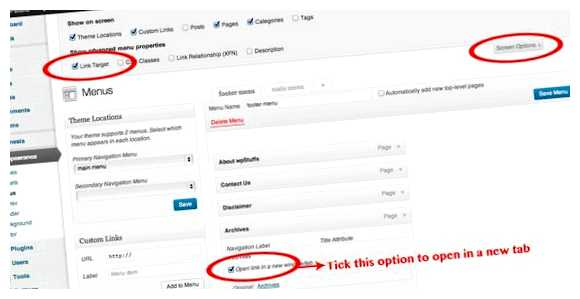 Как редактировать меню WordPress.1 Чтобы это сделать, введи