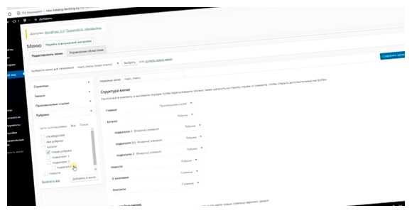 Как сделать категории в WordPress но он также