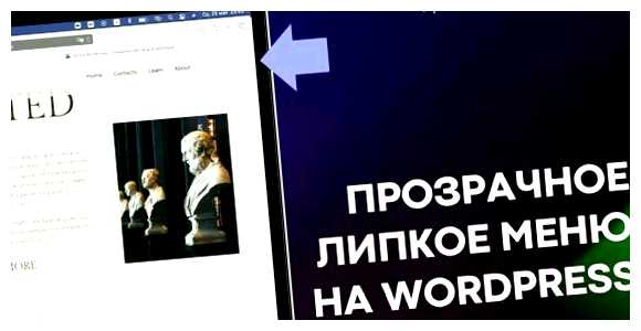 Как сделать липкое меню в WordPress Sticky Everything
